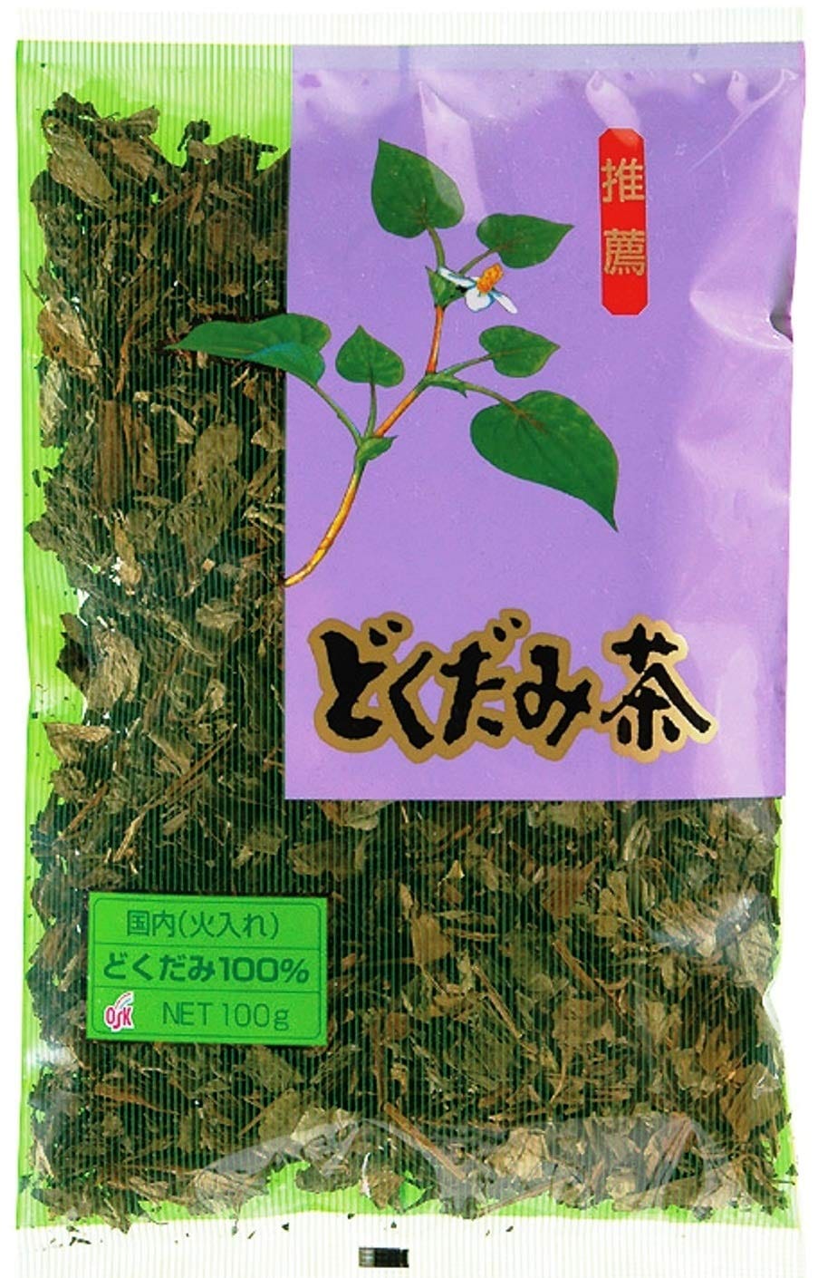 OSK どくだみ茶 国内 加工 100g