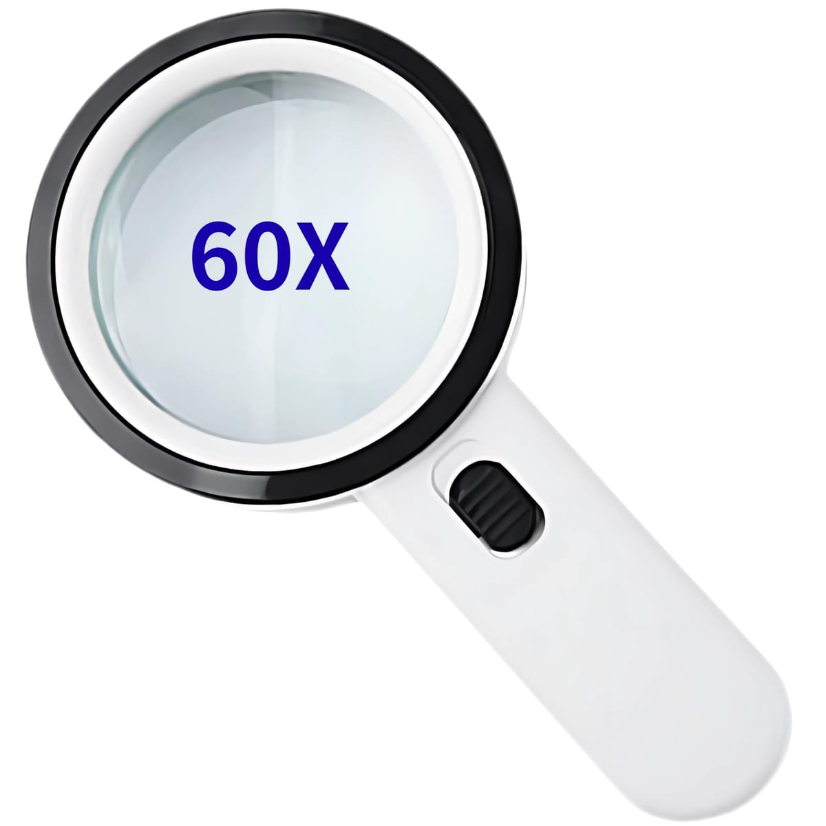 SakuraLovely8 手持ちルーペ 拡大鏡 虫眼鏡 60倍 LEDライト12灯 電池式