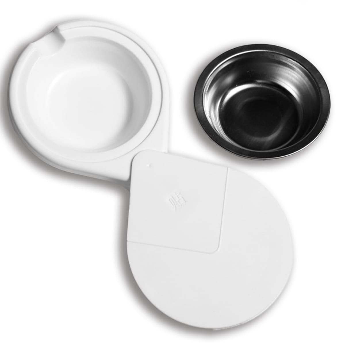 [ORSUN] 灰皿 おしゃれ タバコ 加熱式タバコ 小さい スライド式 蓋つき 回転式 卓上 かわいい