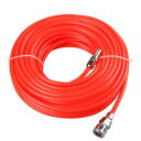 PLEAVIT ウレタン エアーホース 内径8mm 外径12mm カプラ 付き エアブラシ