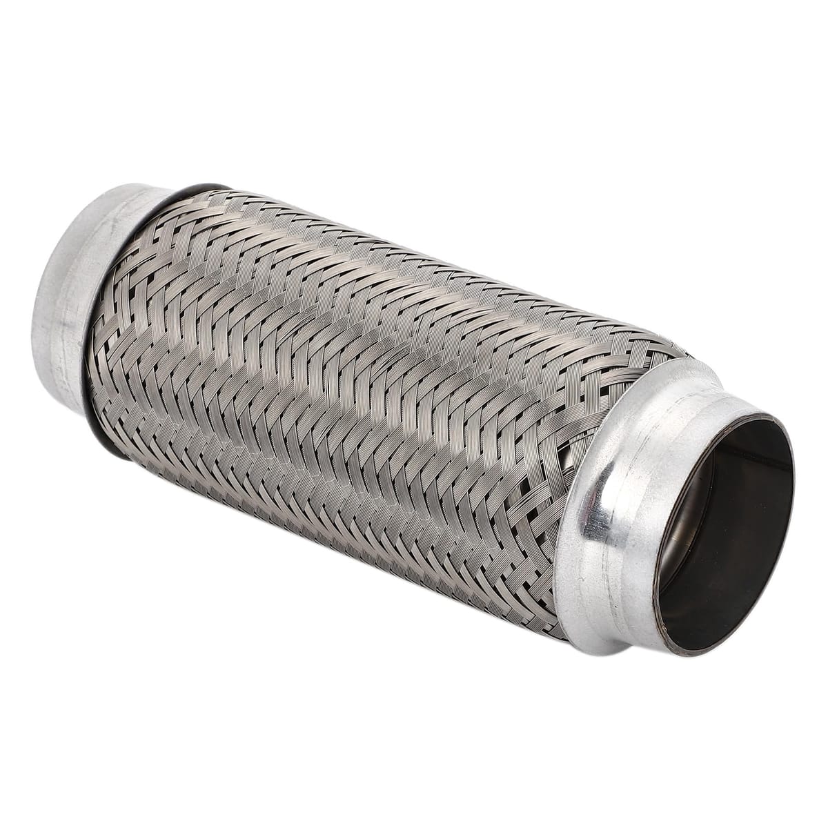 LUCKLINK バイク マフラー ステンレス フレキシブル パイプ メッシュ Φ 60 .5 × 200 mm 汎用 車 パーツ 部品 防 錆 修理 補修