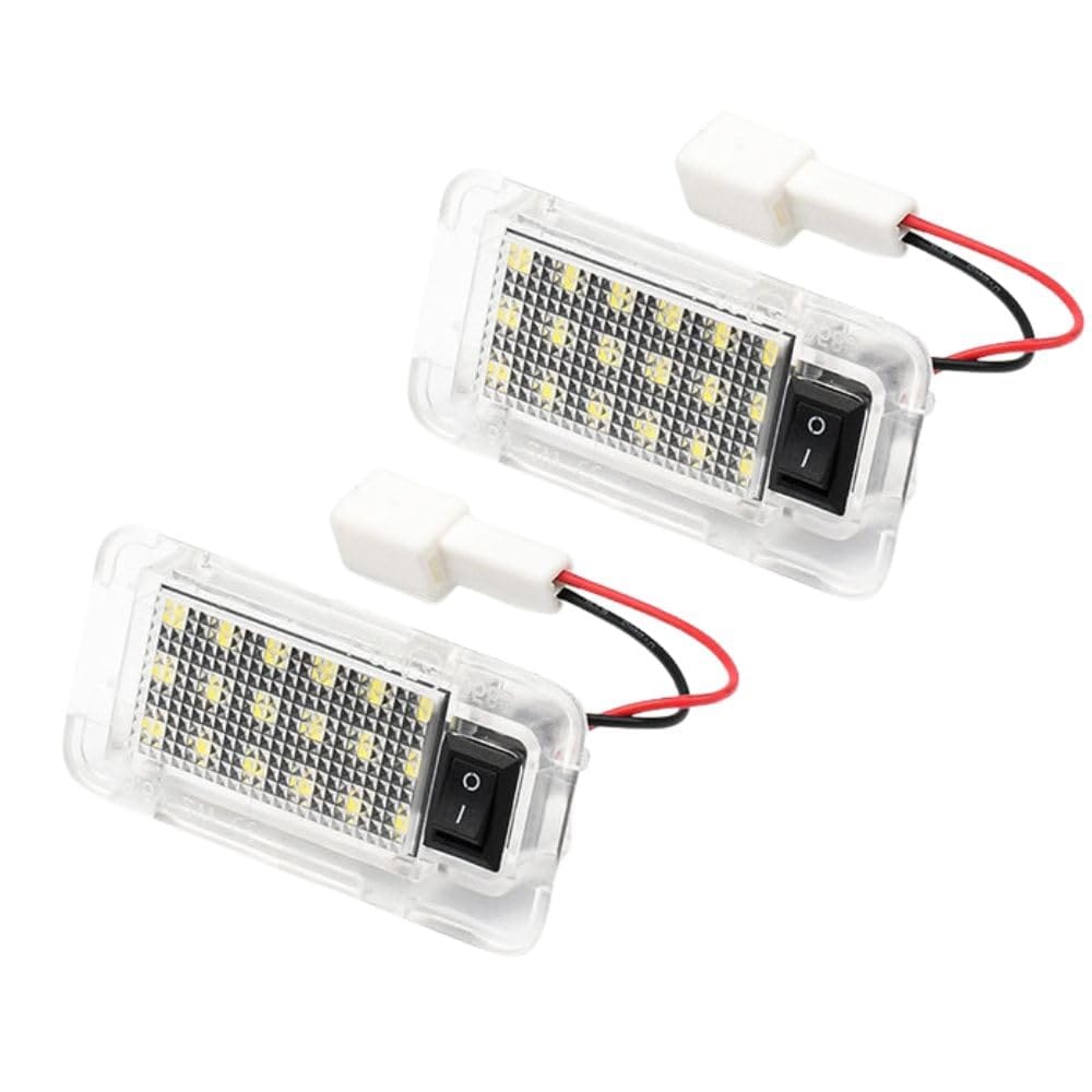 one+lifestyle トヨタ 汎用 LED ラゲッジランプ ヴェルファイア ノア ヴォクシー ハリアー プリウス エスティマ ラクティス カローラ シエンタ6500K ユニット交換 ホワイト 互換品