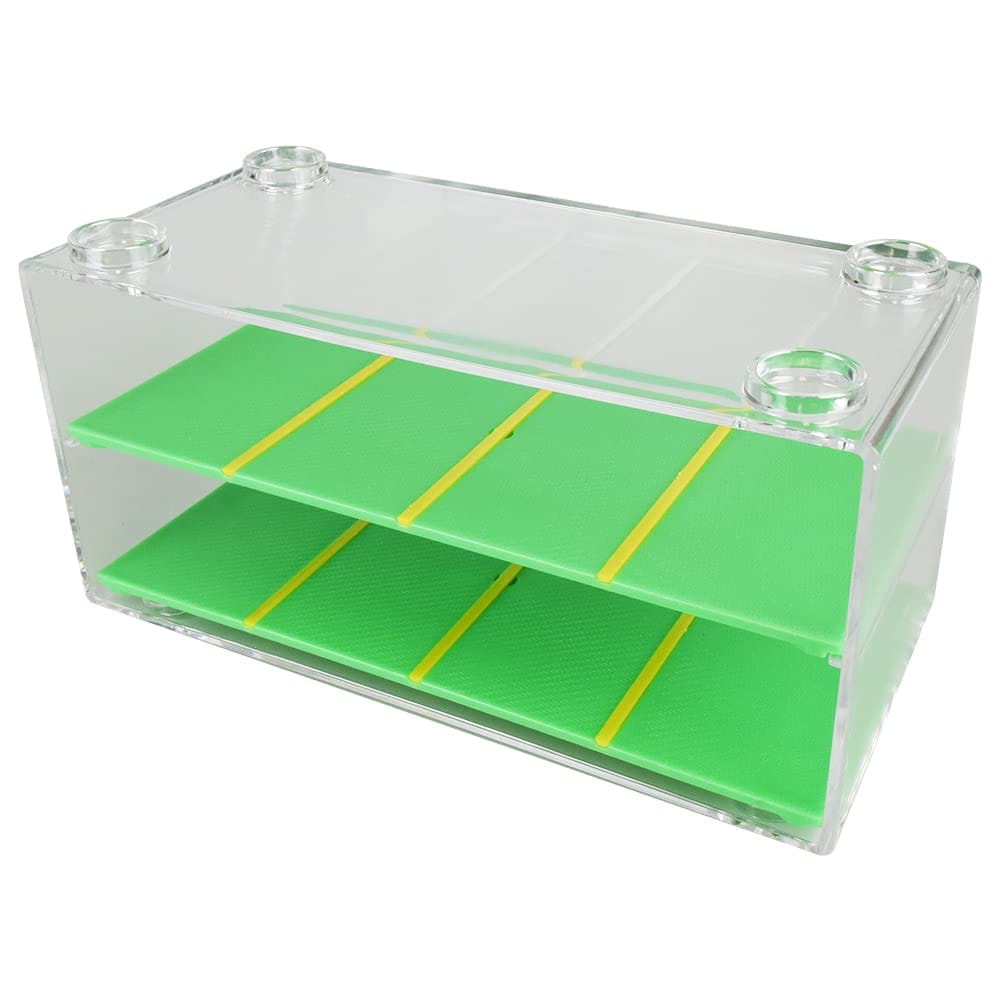 ミニカー コレクション ディスプレイ ケース クリア 透明 アクリル製 駐車場風 パーキング 収納