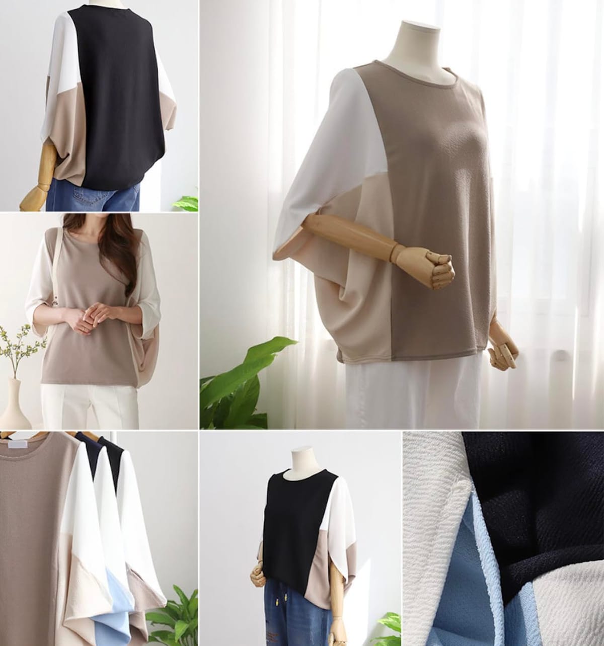 [Electric Circus] トップス Tシャツ レディース 肘まで隠れる カットソー プルオーバー チュニック 着痩せ 体型カバー