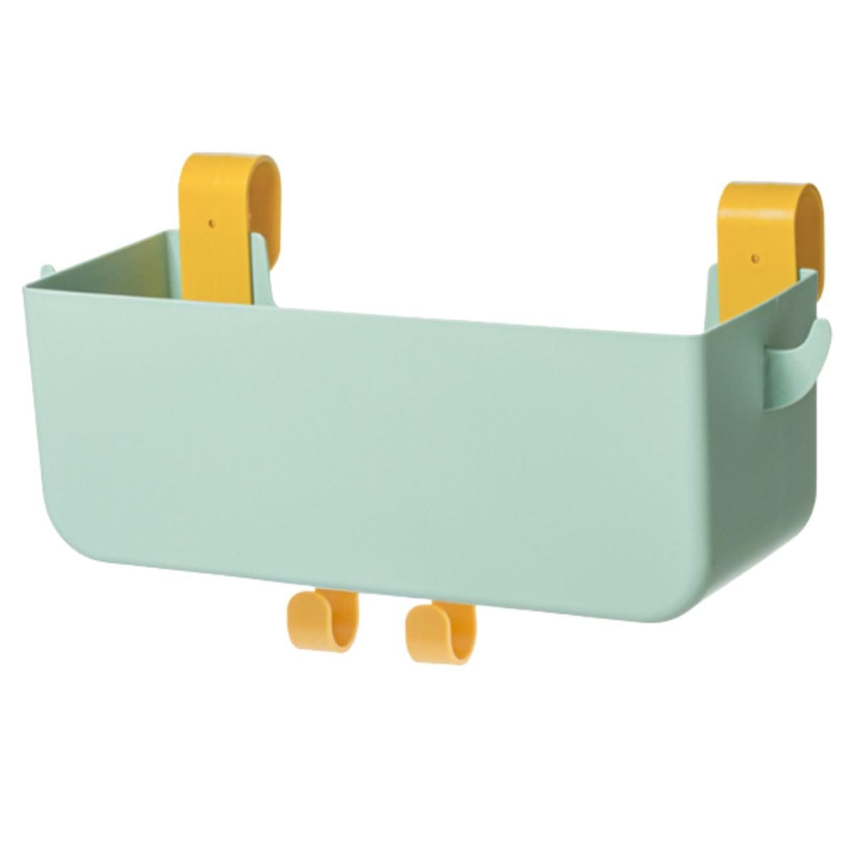 RYUBOF ベッドサイド 収納 吊り下げ式 収納ボックス フック付き 小物入れ スマホ ティッシュ 雑誌 ブッ..