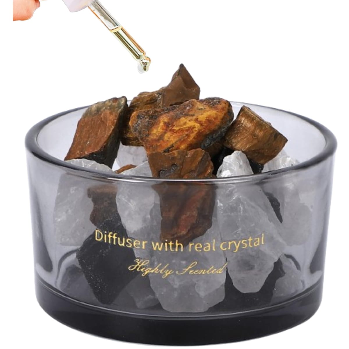 merrytime アロマストーン ストーンディフューザー 天然石 オイルストーン アロマオーナメント アロマ..