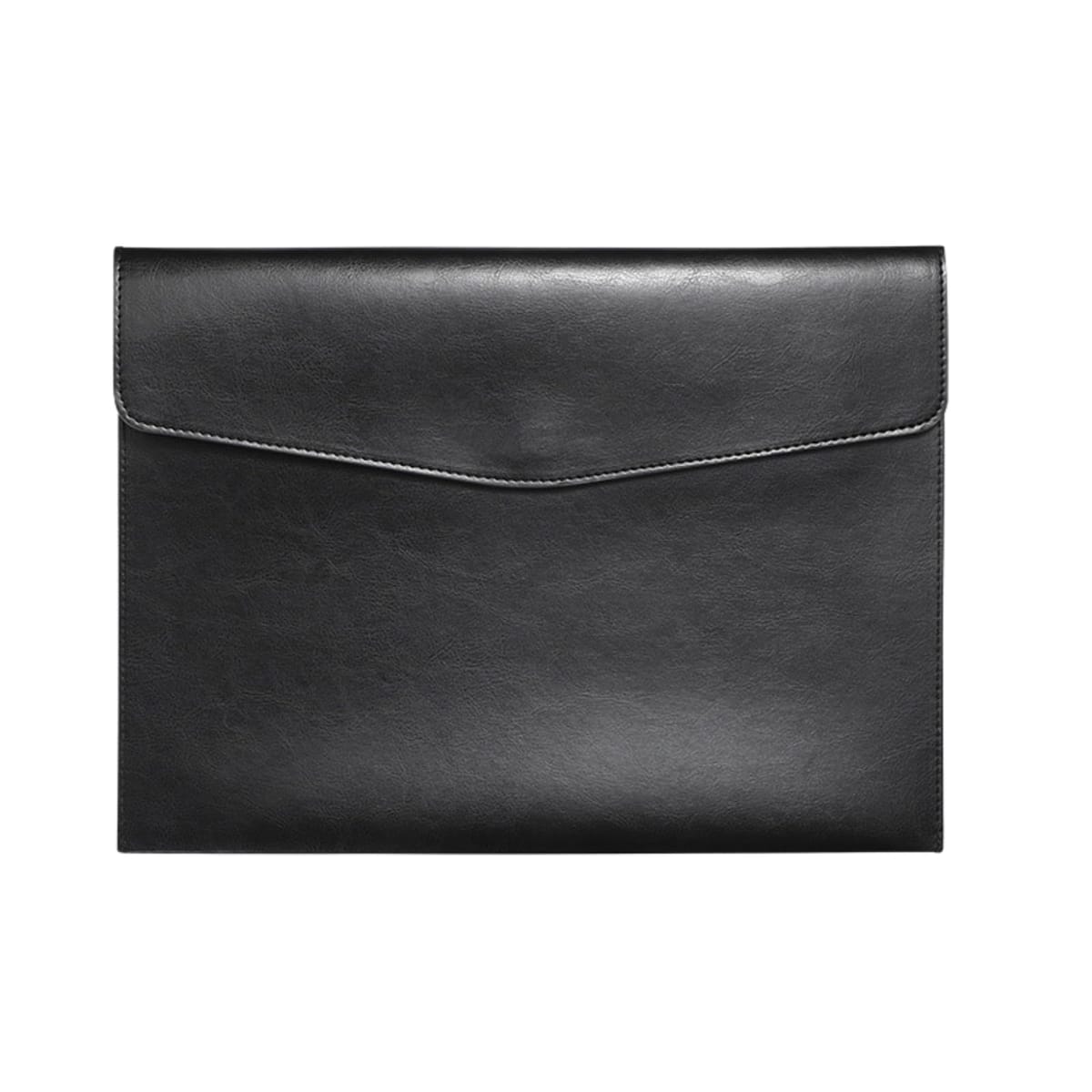 Akaaka 書類ケース ファイルケース 持ち運び 書類収納バッグ A4 PUレザー ビジネス 薄型 書類整理(ブラ..