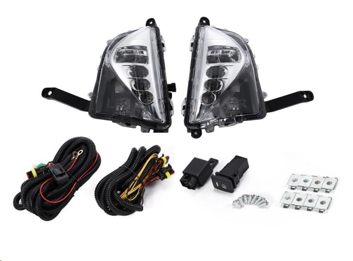 トヨタ 用 プリウス50 系 フロント フォグ ランプ キット TOYOTA 用 PRIUS 2015年 前期 ZVW50 ZVW51 ZVW55 左右 フル キット