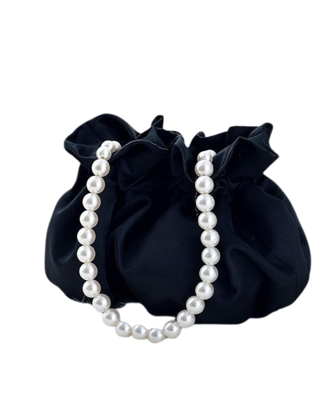 [Liebendo] 巾着バッグ パーティーバッグ ミニハンドバッグ 結婚式 披露宴 二次会 浴衣 フォーマル 小さめ 軽量 レディース