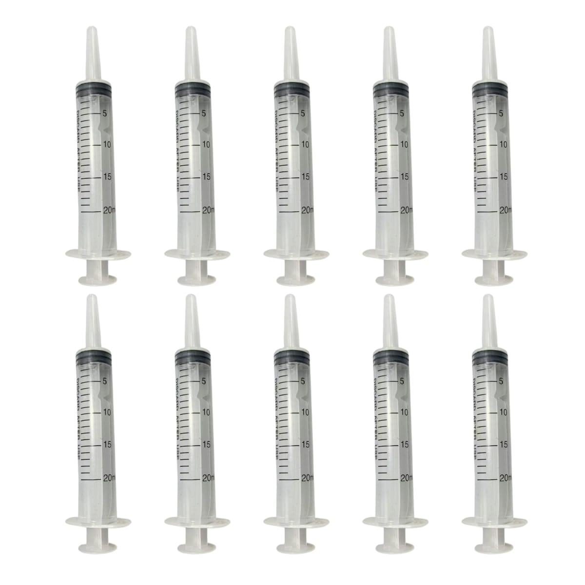ideamall シリンジ 分離 スポイト 猫 犬 介護 給餌 注入器 シリンダー 20ml 10個セット