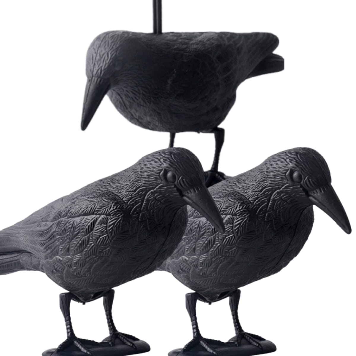 IMPACTオンライン カラス 撃退 対策 烏よけ 鳩よけ グッズ ベランダ 畑 吊り下げ 置物