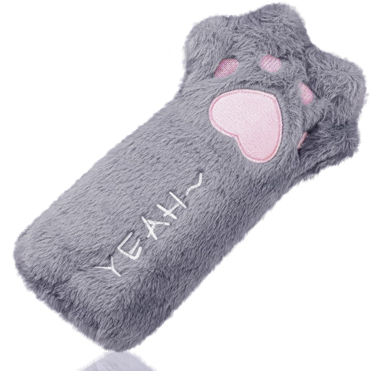 貫禄屋 雪月 筆箱 ペンケース ポーチ 小物入れ ねこ 猫 ぬいぐるみ 肉球 PC000