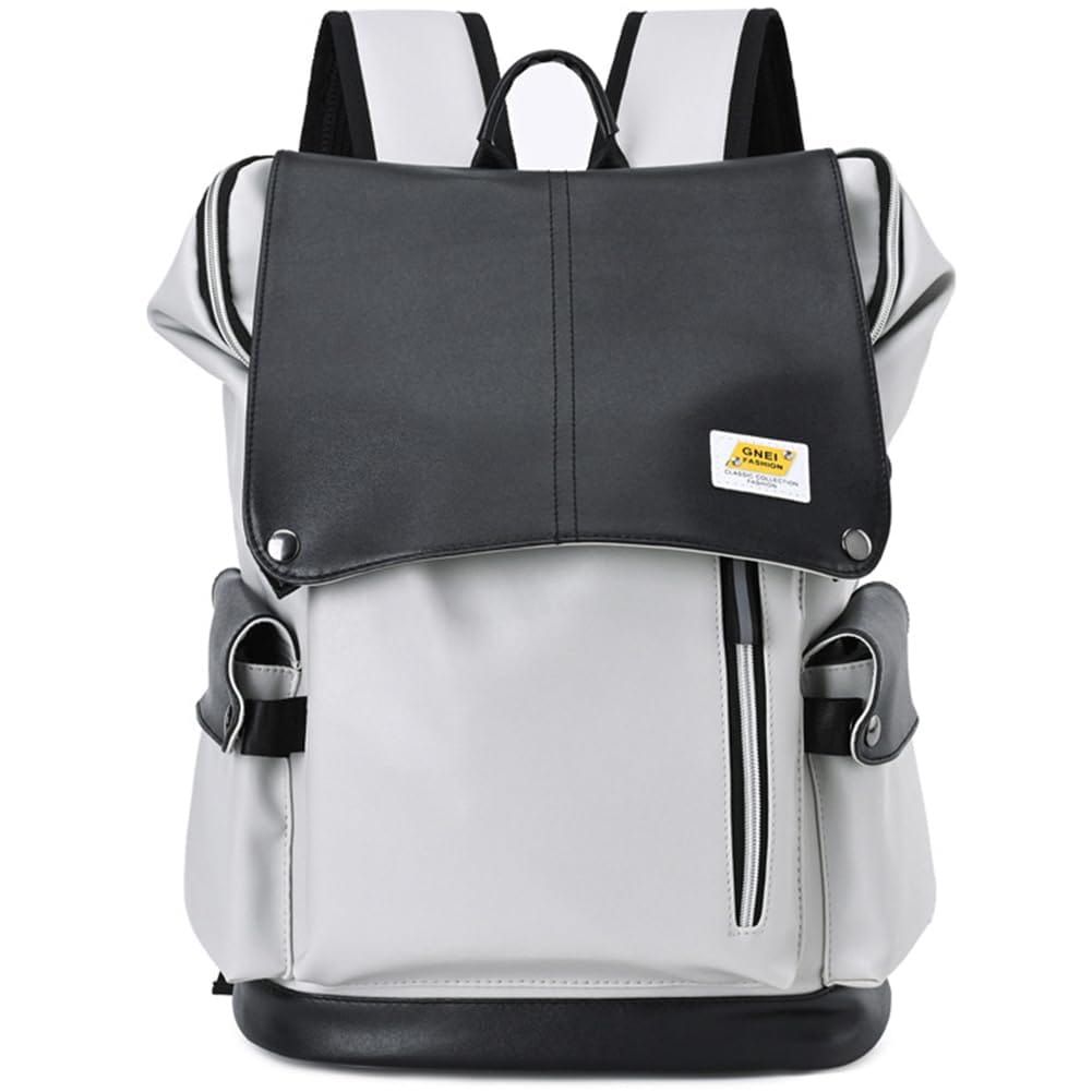 [FUPUONE] リュック バックパック メンズ 大容量 防水 PU PCバッグ 通勤 通学