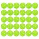 shymie 野球 バッティング トレーニング ボール 穴あき トス 練習 カラー 穴開き 屋内 軽量PE素材 軽い ライトグリーン 72mm 大人 少年