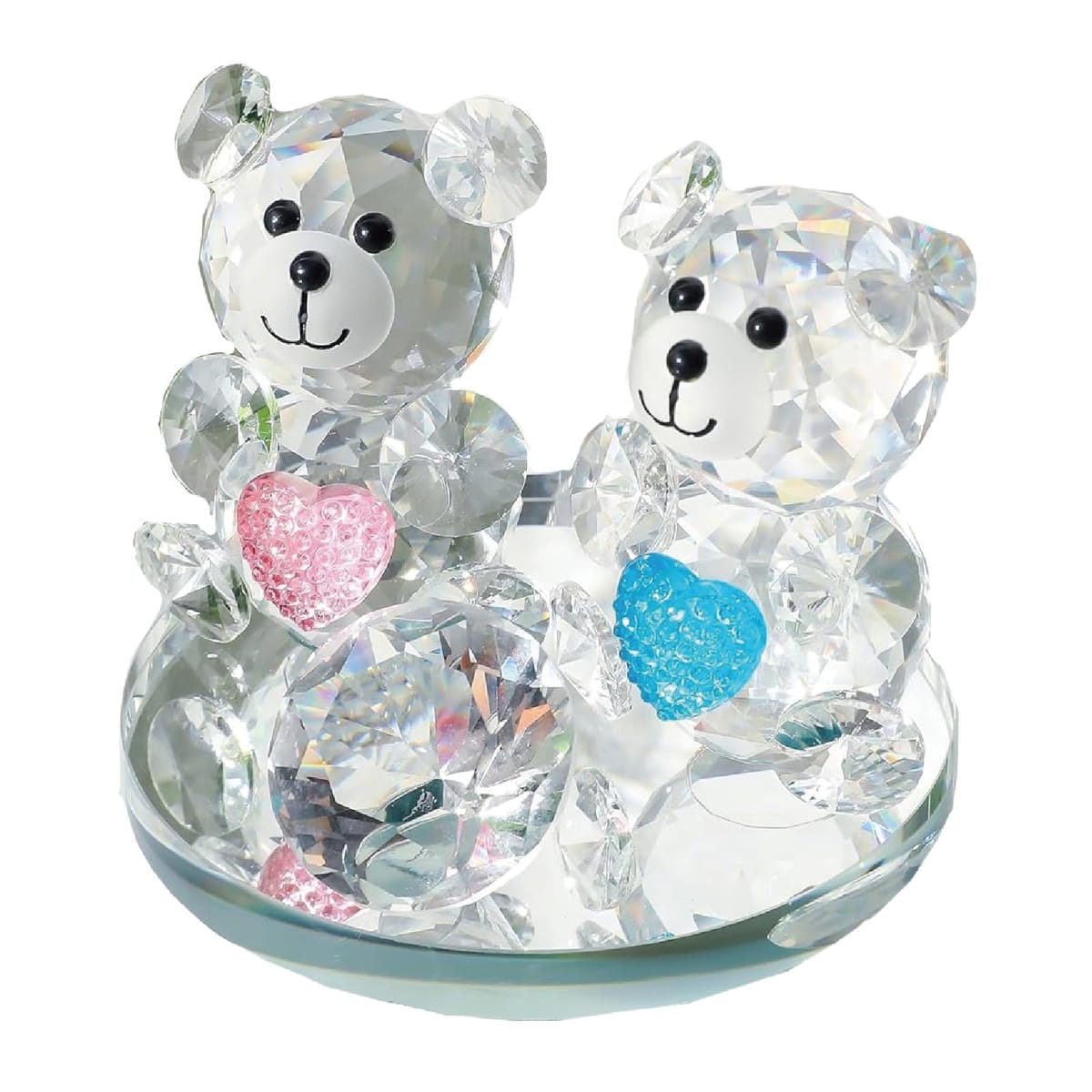Baccarat - Hyack クリスタル 置物 おしゃれ くま 動物 雑貨 誕生日 プレゼント 可愛い インテリア [並行輸入品]