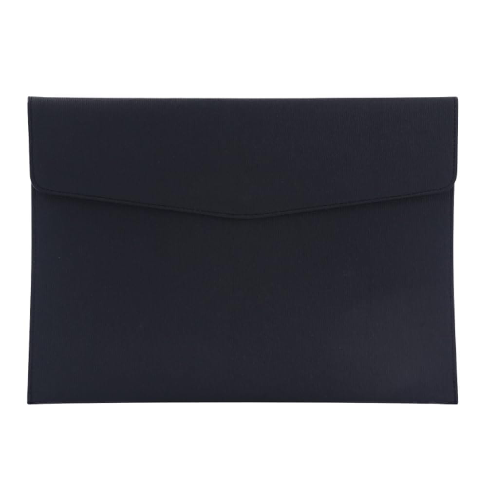 ideamall 書類ケース ファイルフォルダー 持ち運び 磁気スナップ PUレザー A4サイズ