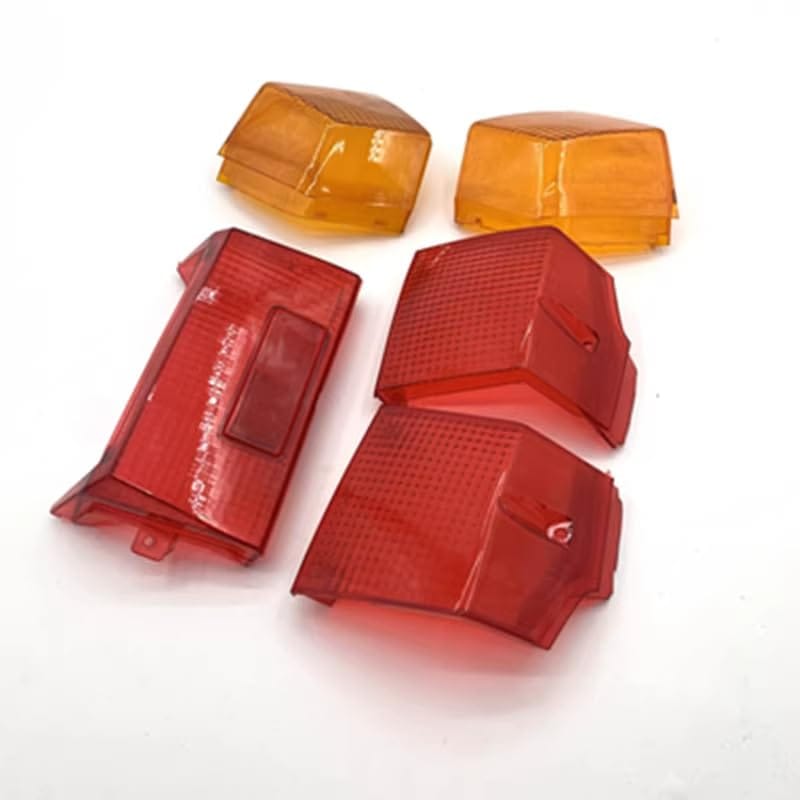 フュージョン MF02 バイク用 Fusion テールレンズ テール レンズ 赤 黄 ヘーリクス カスタム ドレスア..