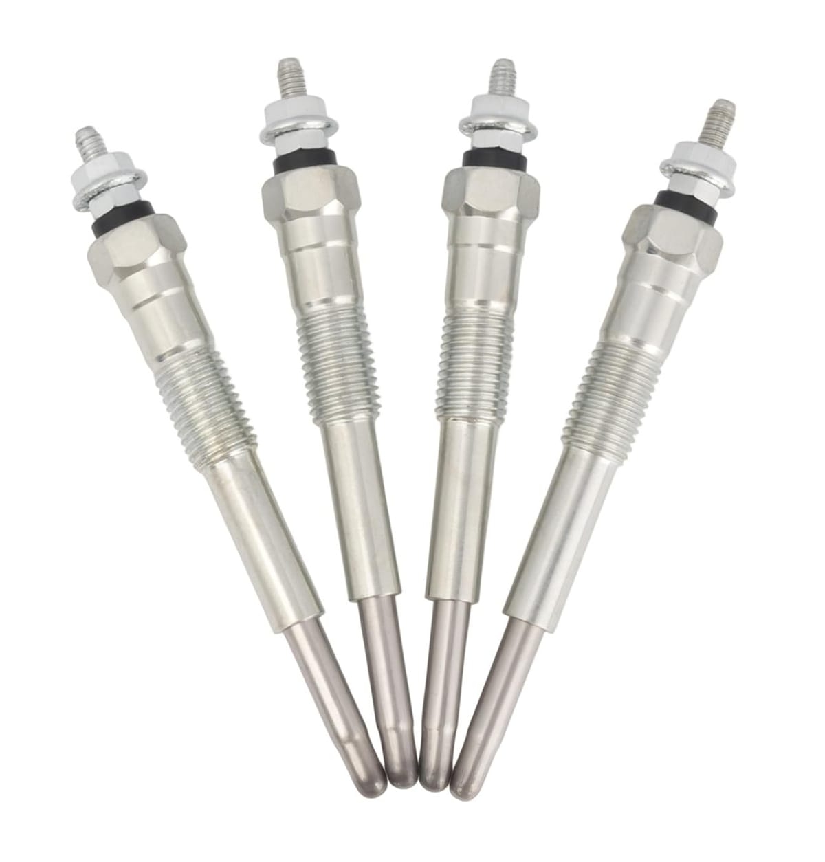 トヨタ 用 グロープラグ 4本 ハイエース 100系 KZH120G KZH126G KZH132V KZH138V 1KZ 3000cc ディーゼル 19850-67020 19850-67030 等 社外品