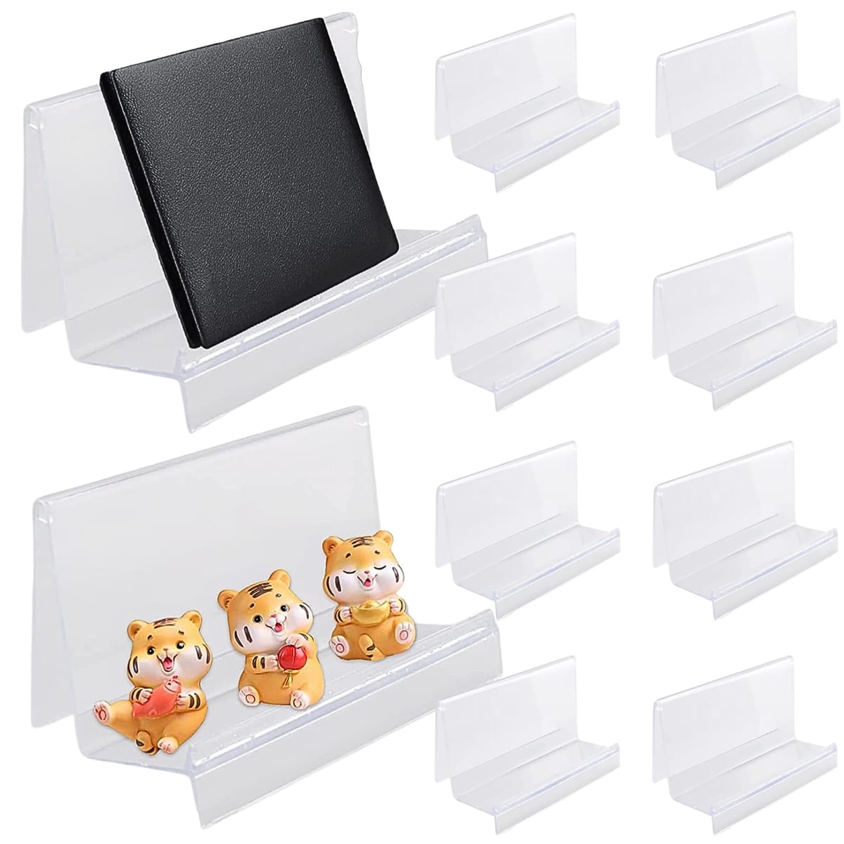 アクリル本舗 ディスプレイ スタンド アクリル 携帯 スマホ 財布 CD 透明 収納 フィギュア 棚 台 コレクション 展示 陳列