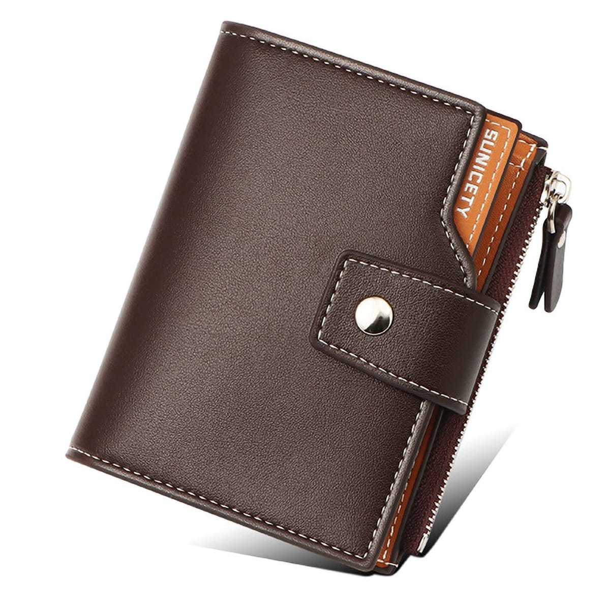 [FairyPomu] 財布 二つ折り財布 カードケース コンパクト 2つ折り ミニ財布 小銭入れ メンズ レディース 軽量 小さめ カジュアル プレゼント 通勤 通学 実用的