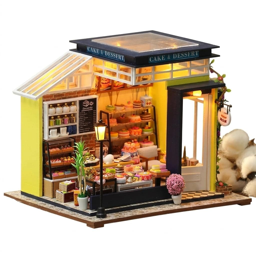 Rakuten - ZakkaTimez ドールハウス キット ミニチュアハウス 木製 初心者 DIY 手作りキット