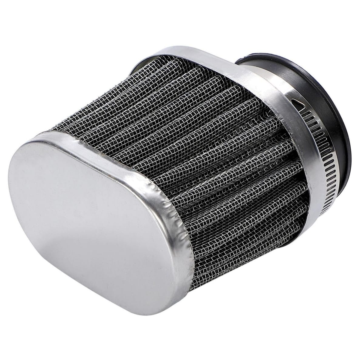 CHASO パワーフィルター 60mm エアフィルター オーバル 型 バイク スクーター ステンレス メッシュ エアクリーナー 中型 大型 60ミリ