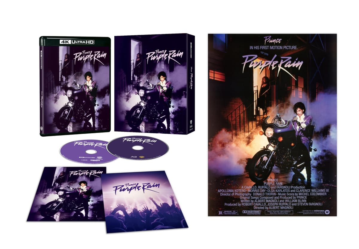 (初回限定生産)プリンス/パープル・レイン (4K ULTRA HD&ブルーレイセット)(2枚組/豪華封入特典付)[4K ULTRA HD + Blu-ray]