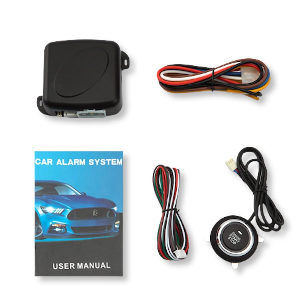 Lezalic スズキ プッシュスタート 後付け スマートキー エンジンスタート スターターキット 盗難防止 ..