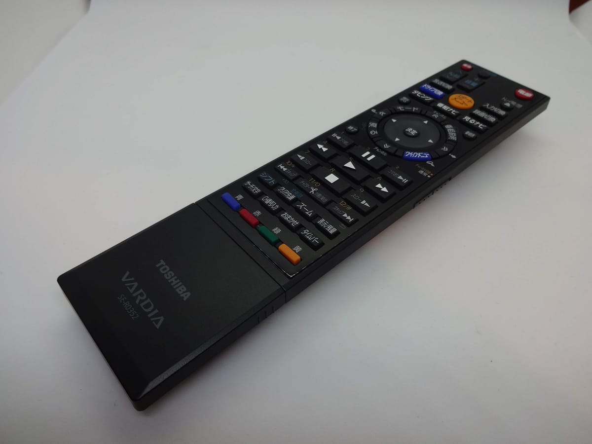 東芝純正 HDD＆DVDレコーダー用リモコン　　SE-R0352