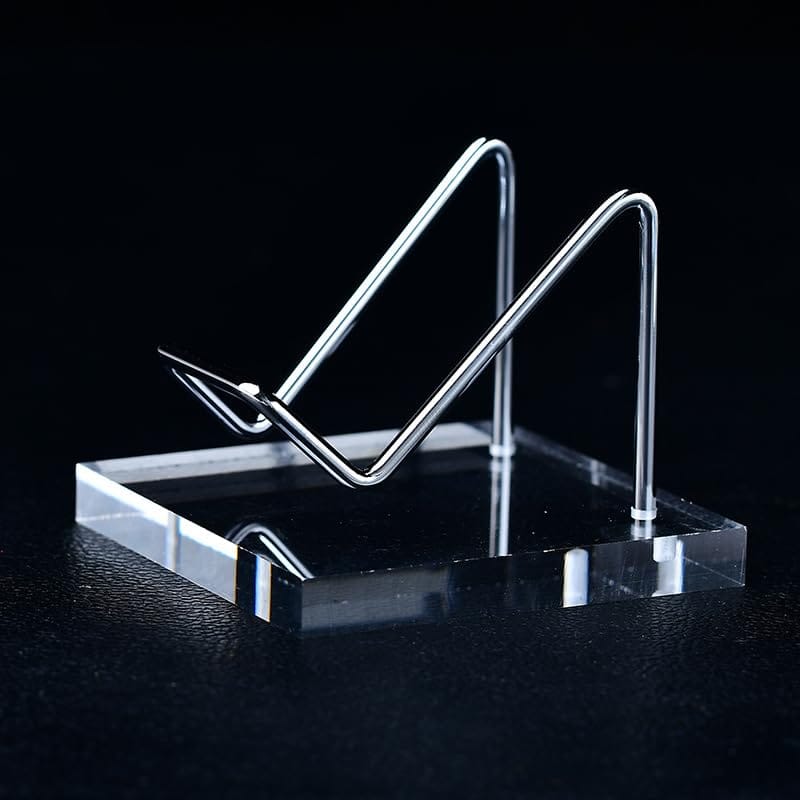 Sugarello鉱石ディスプレイ 標本展示スタンド 鉱物 天然石 ディスプレイスタンド 鉱石 原石 化石 コレクション 展示台 展示スタンド 標本 展示 台座 2個セット