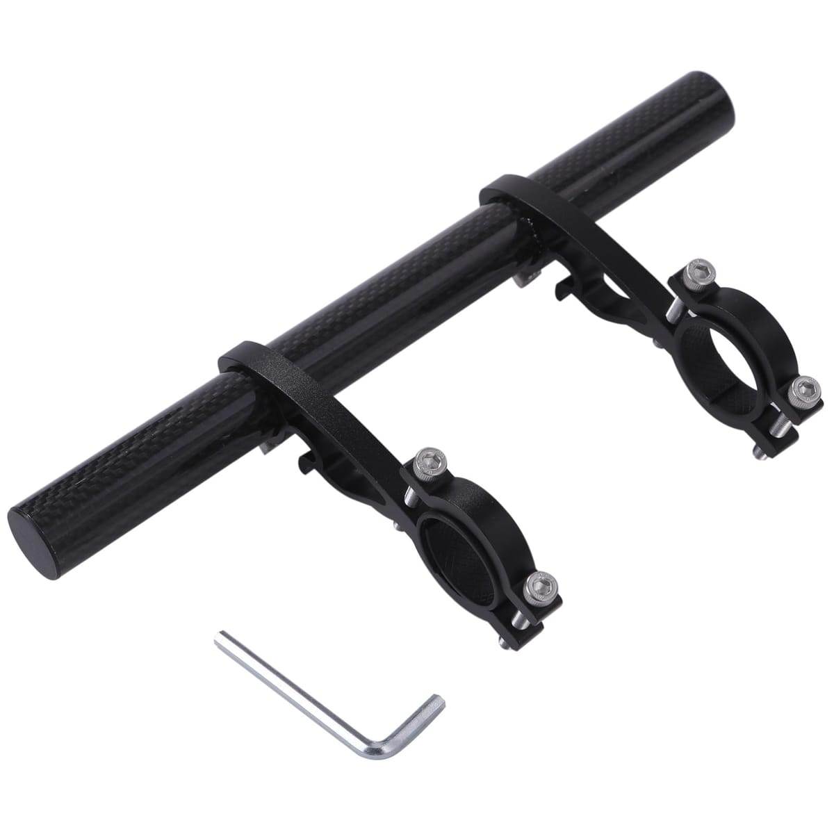 ルボナリエ 自転車 ハンドルバー エクステンション カーボン 25cm φ20-32mm