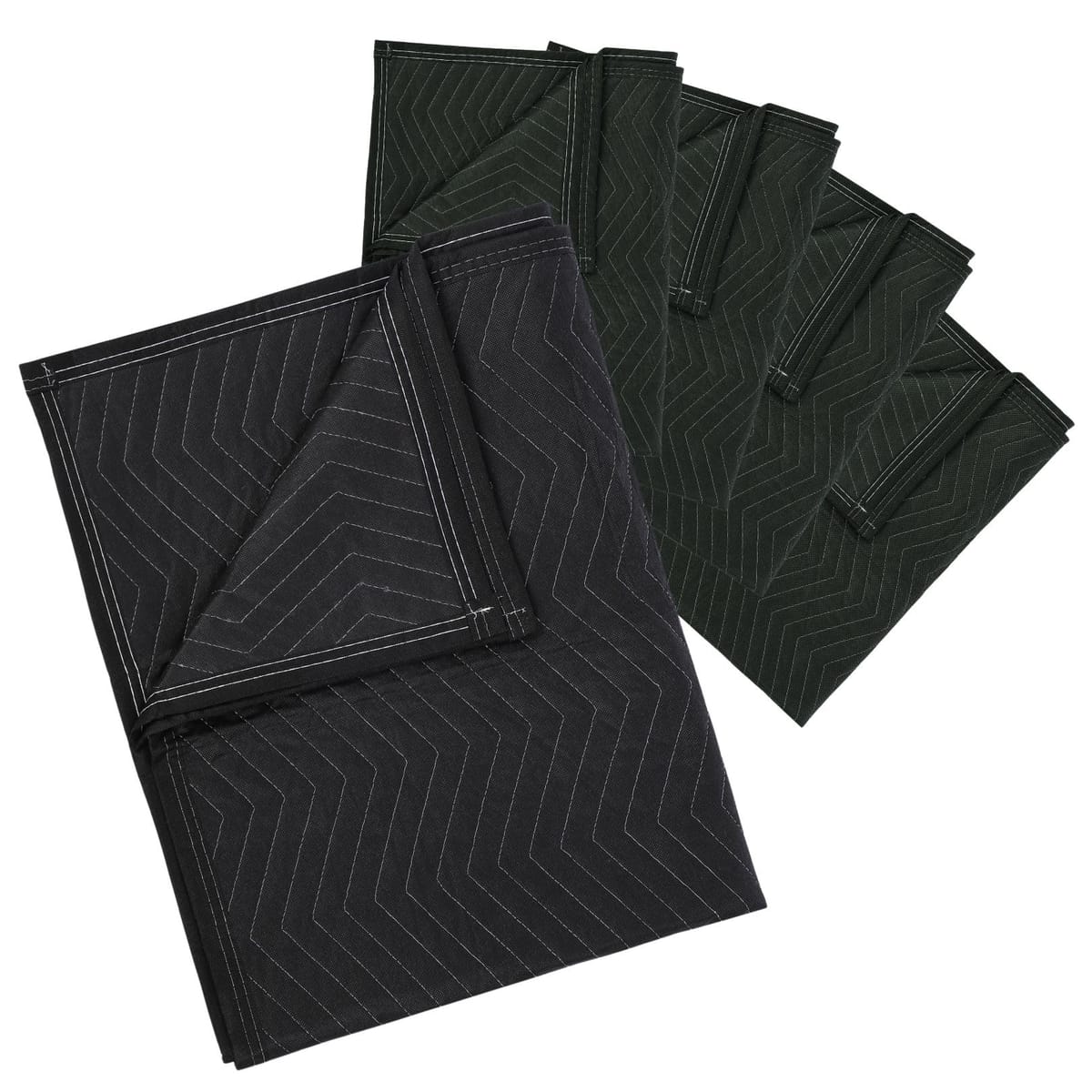 養生クッションマット 120cm×180cm 緩衝材 傷防止 黒 5枚セット