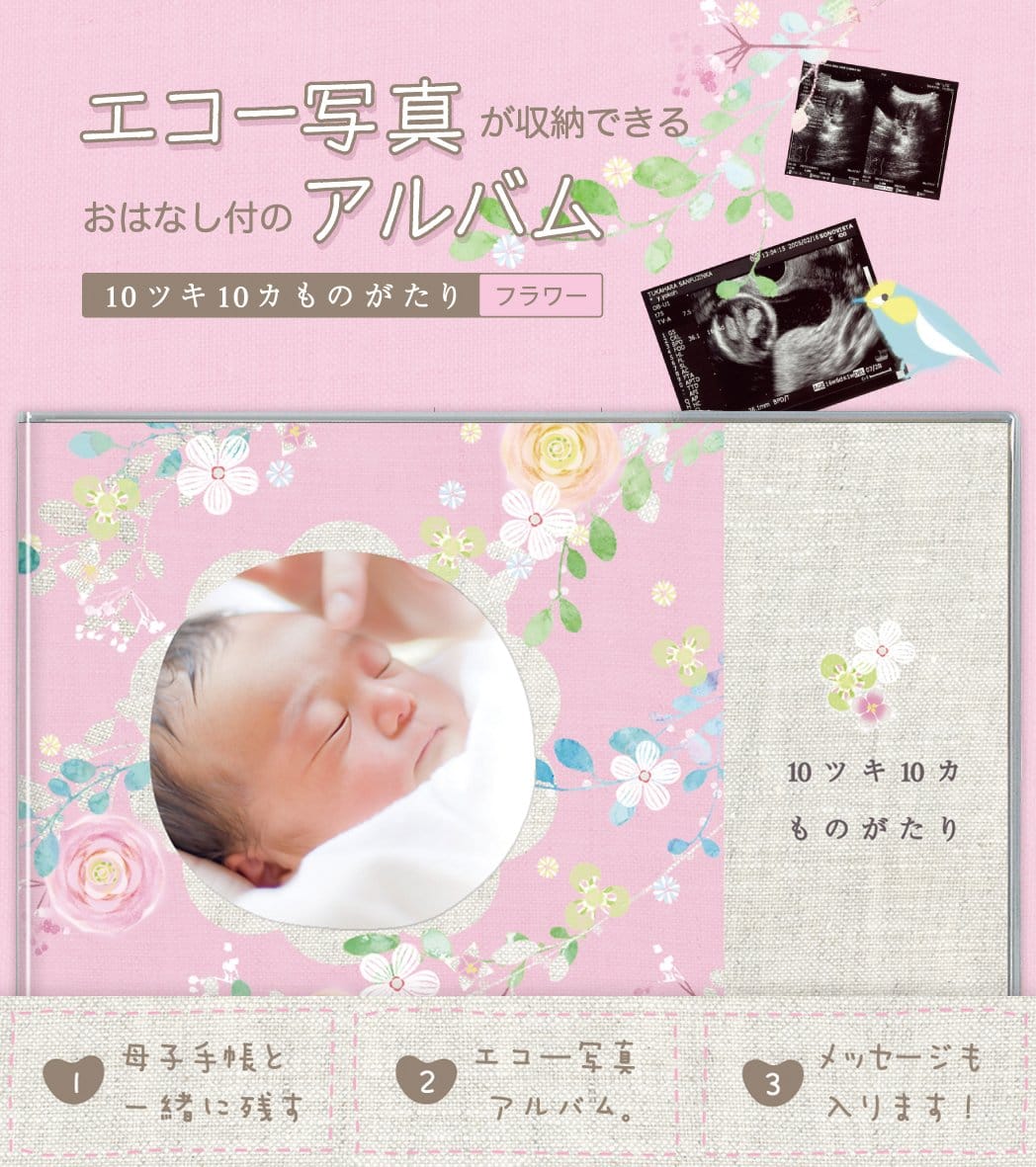 エコー写真アルバム 10ツキ10カものがたり