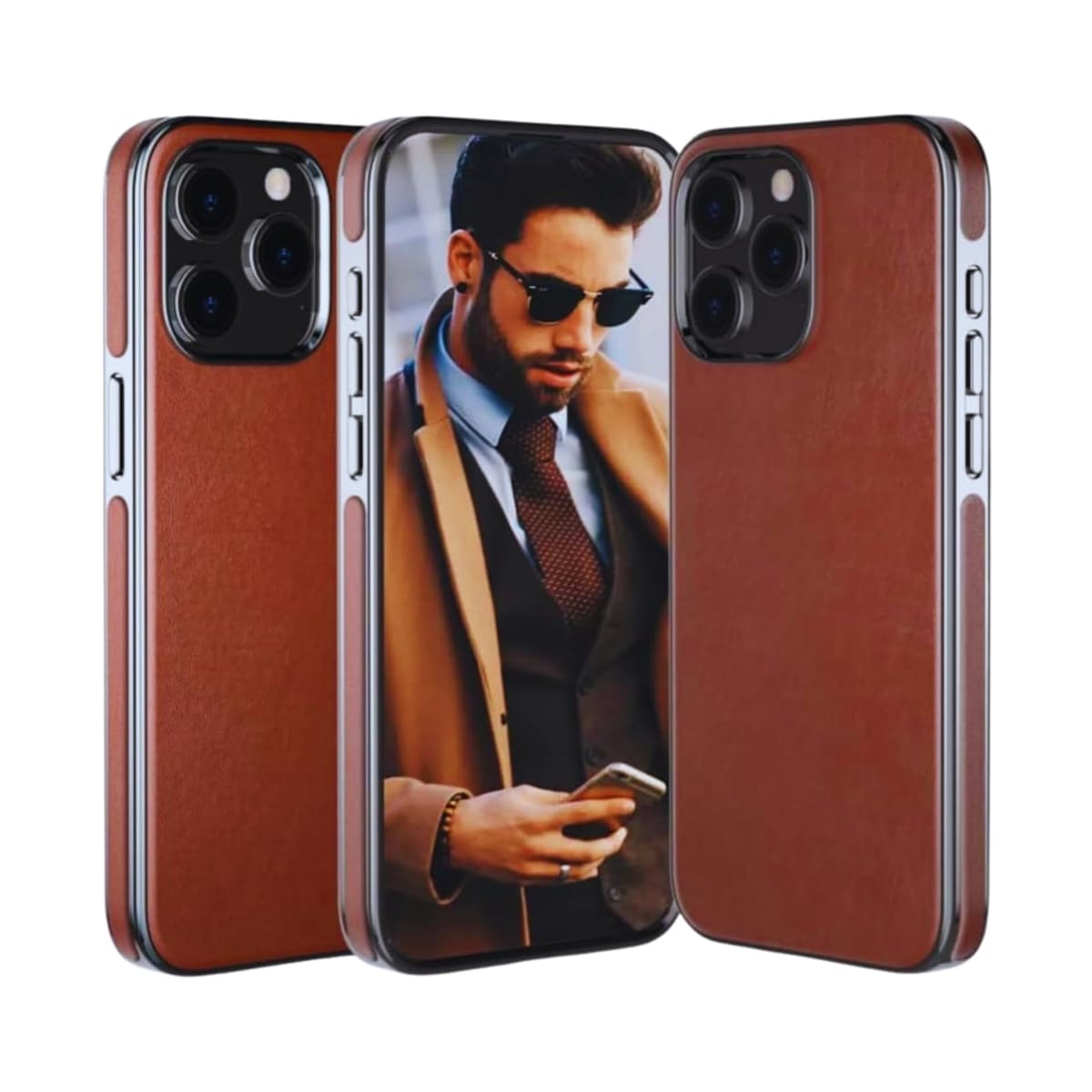 【alacorta】iPhone ケース レザータッチ ビジネス ラグジュアリー スマホ カバー Luxury タイプA