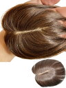 Luce brillare I型ヘアプラス+ 人毛100% 部分ウィッグ ヘアピース レディース