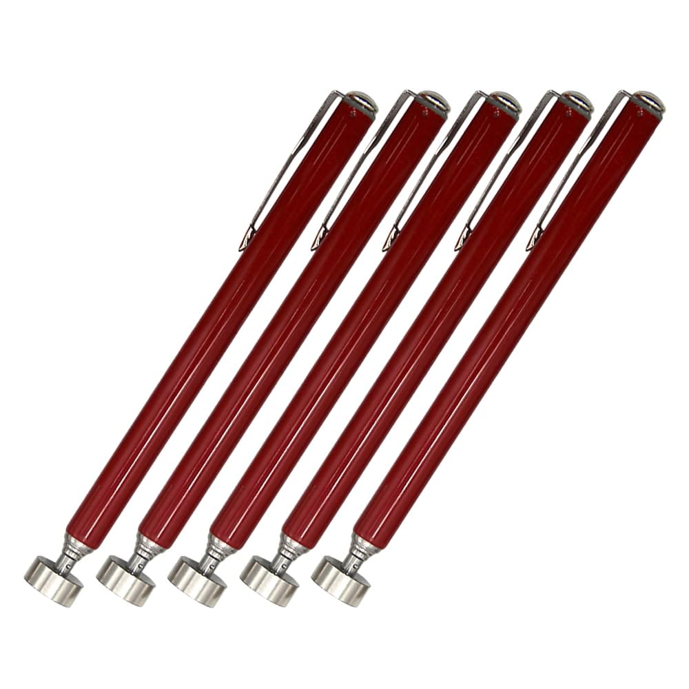 AZNABLE ピックアップツール 磁石棒 ネジ拾いツール 強力マグネット ハンドツール 5個セット