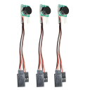 RYASHOP ラジコン用 機体発見 電子ブザー 大音量 85db (ヘリコプター/飛行機) 4〜6V 小型 軽量 6g 紛失防止(3個セット/5個セット)