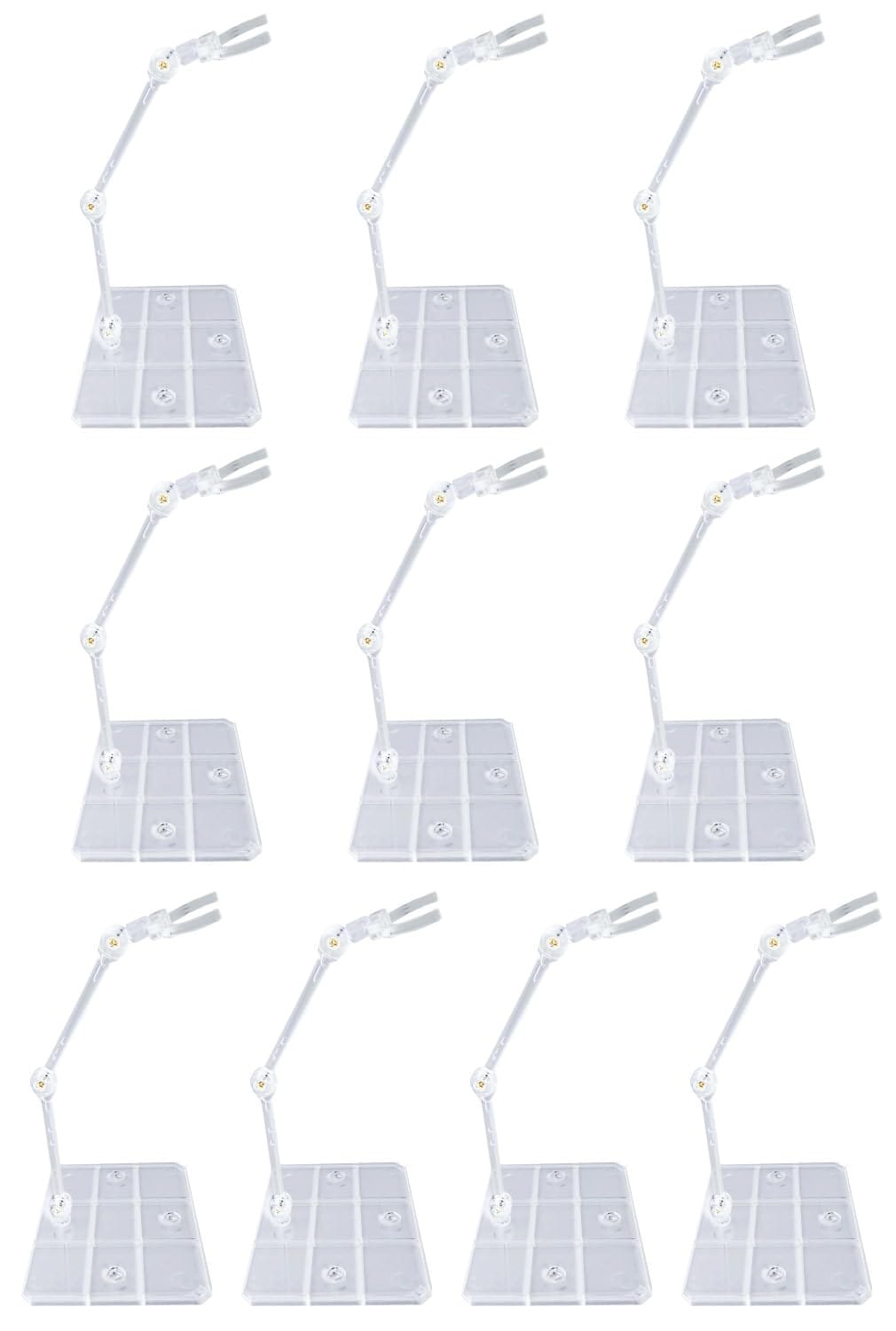 Lovep.c(ラブピーシー) フィギュアスタンド ディスプレイスタンド アクリルスタンド アクションベース ドールスタンド 3mm軸 互換 汎用 プラモデル フィギュア