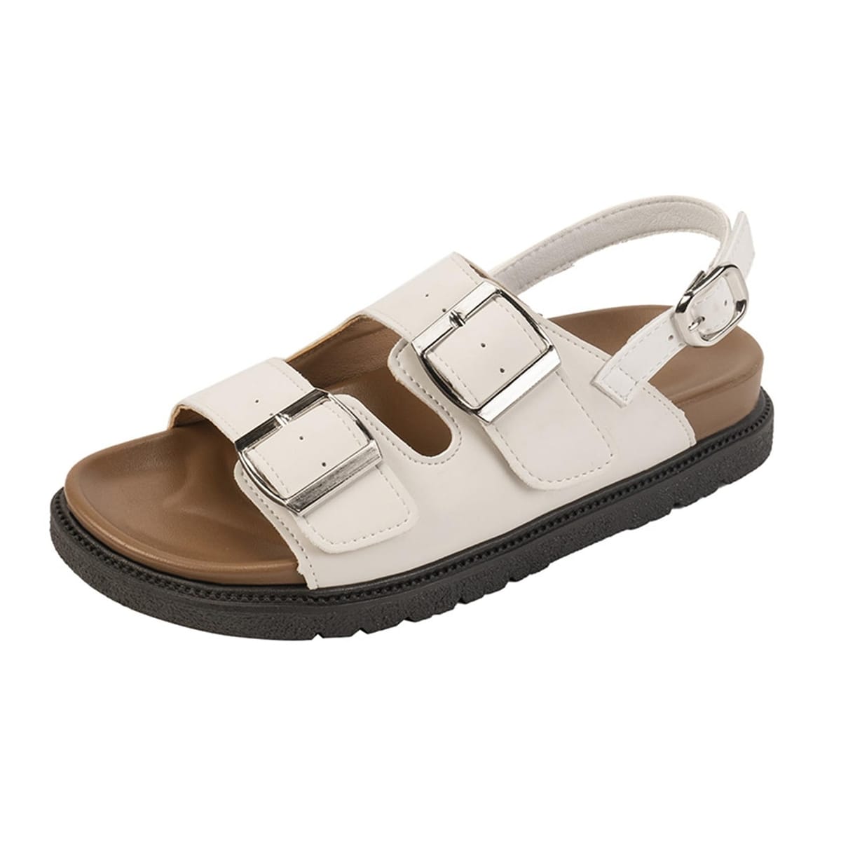 [G-tiamo] [ジーティアモ] サンダル レディース シューズ バックル ダブル ベルト 2バックル さんだる れでぃーす 靴 くつ スニーカー