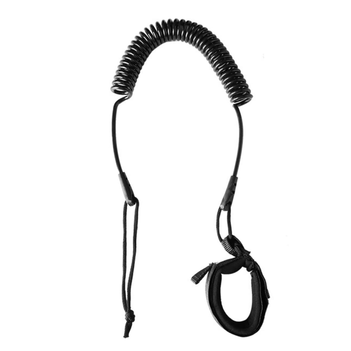 ideamall リーシュコード サーフィン サップ SUP 事故防止 安全対策 ブラック