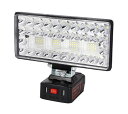 LED ワークライト マキタバッテリー 18V 14V 投光器 互換 DIY 集魚灯 作業 防災 キャンプ makita 夜釣り 照明 互換 防犯 夜間作 非常...