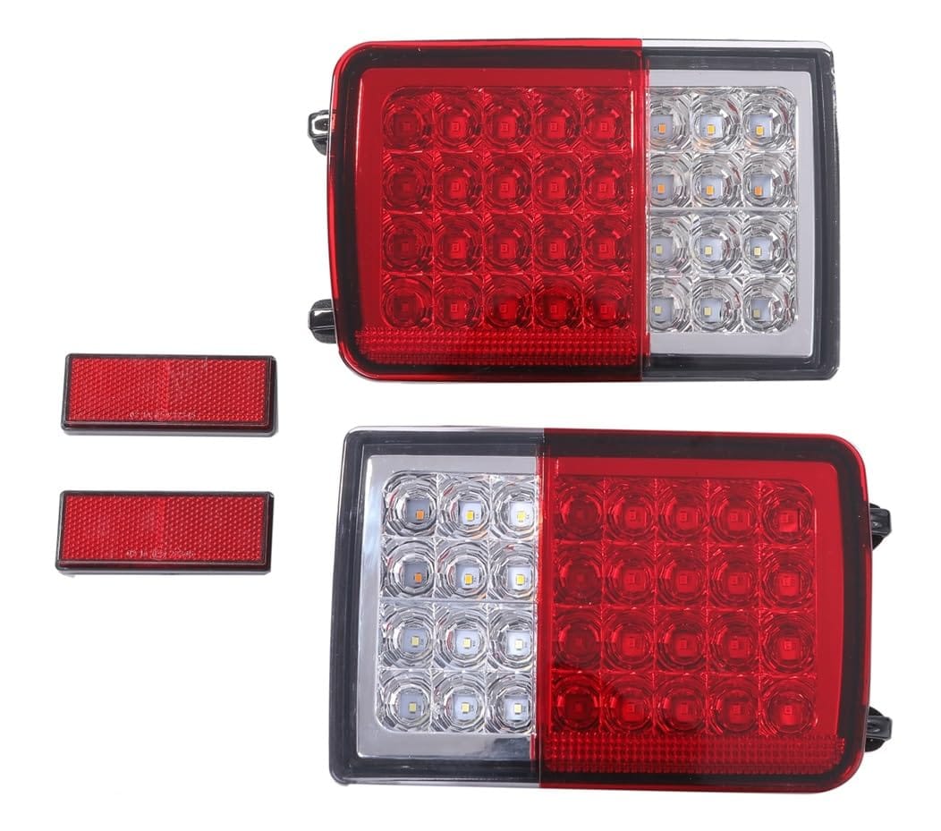 スズキ 用 32連 LED テールランプ ライト 左右セット 流れる ウインカー シーケンシャル 純正 交換 カプラーON エブリイ DA64V DA17V マツダ スクラム 日産 クリッパー NV100系 エブリィ 外装 汎用 カスタム パーツ