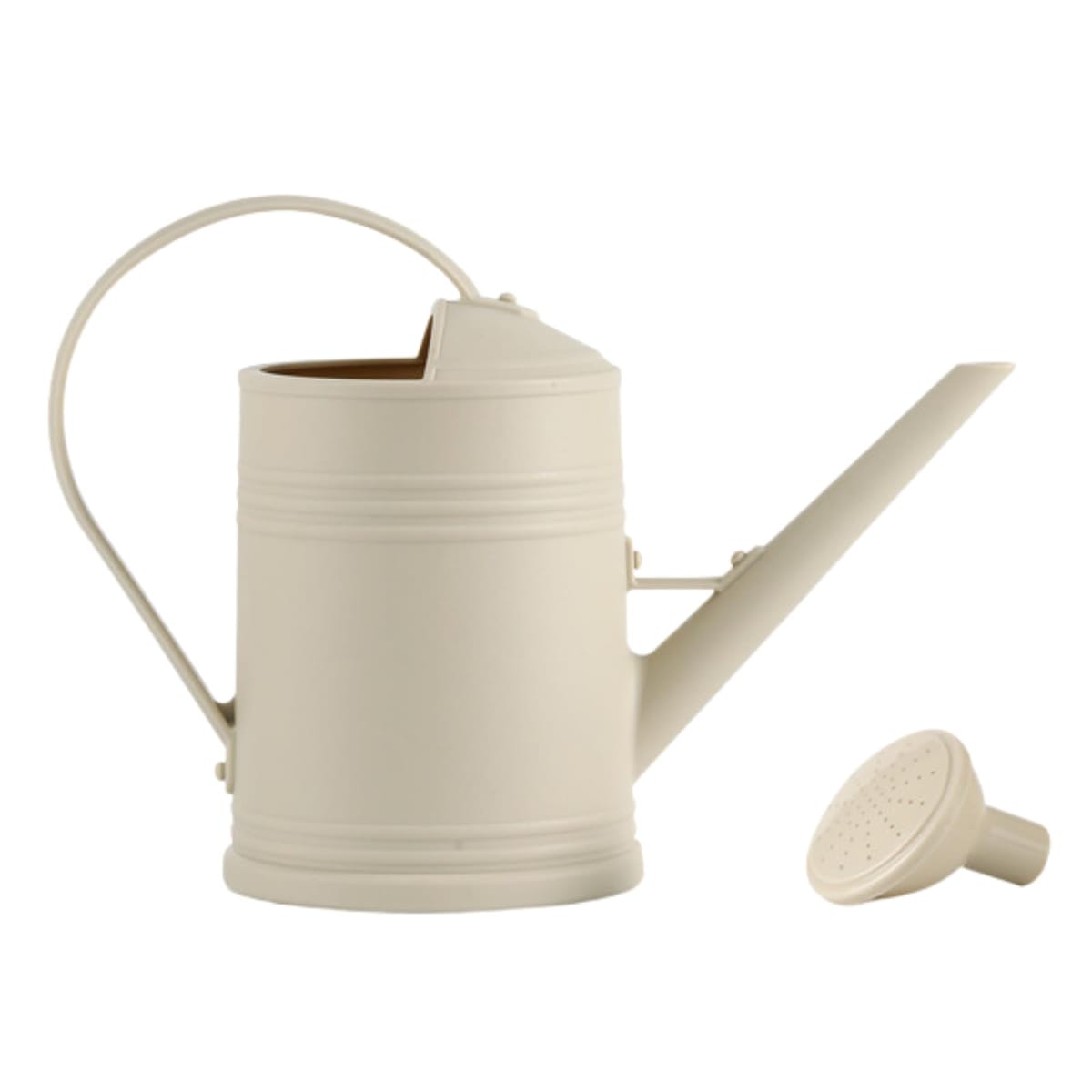 Akaaka じょうろ おしゃれ 小型 屋外 散水 ガーデニング 園芸 水やり 北欧風2L (ベージュ)