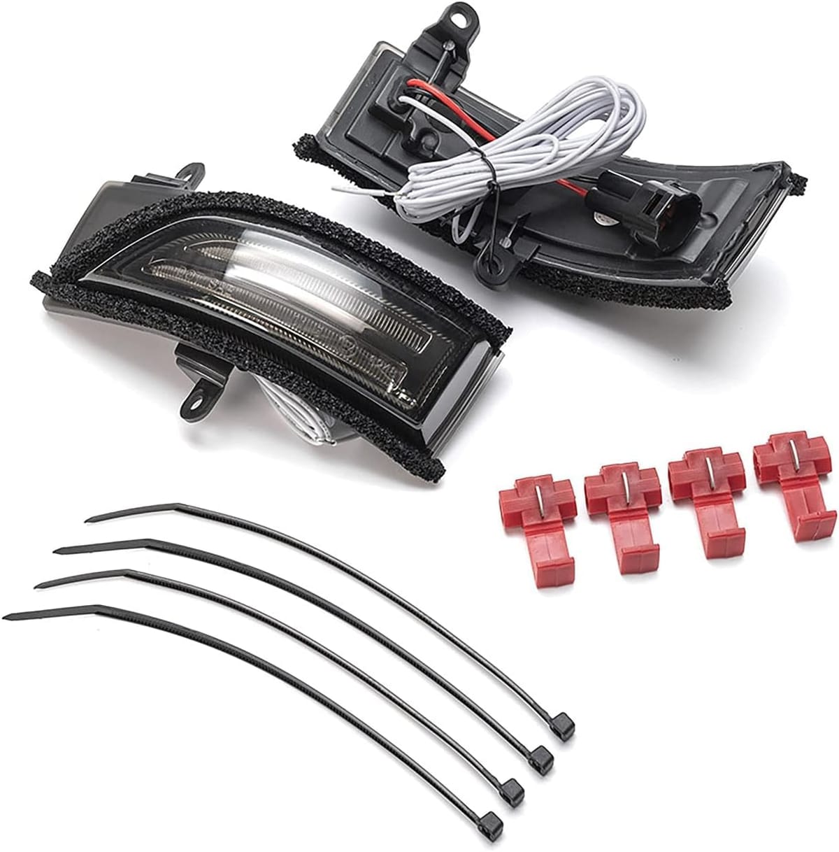 hotimp® スバル SUBARU 互換品 シーケンシャル ウインカー LED 流れる ドアミラー スモーク仕様 フォレスター SJ レヴォーグ VM レガシィ BM BN BS BR インプレッサ GP GJ エクシーガ YA XV WRX S4 W