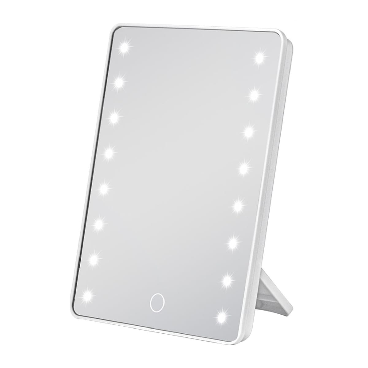 CAWKAY 化粧鏡 化粧ミラー 16個LEDライト付き 無段階調光 卓上 電池女優ミラー スタンドミラー 女優ミラー 鏡 メイクアップ