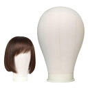 HAPPY SUGAR マネキンヘッド ウィッグ ホルダ スタンド ダミー ヘア練習用 ヘッドトルソー 展示スタンド モデルヘッド