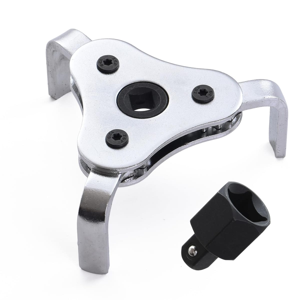 【整備士監修】 オイルフィルターレンチ 3爪 エレメント外し工具 （55-110mm）『異なるサイズにも柔軟対応！軽自動車から普通車まで対応』...