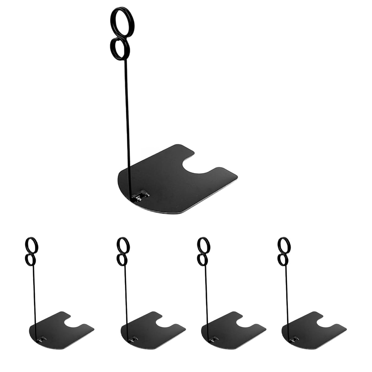 Alpha Depot ポップスタンド POPスタンド リングタイプ プライスカード用 卓上 ミニ サイン立て