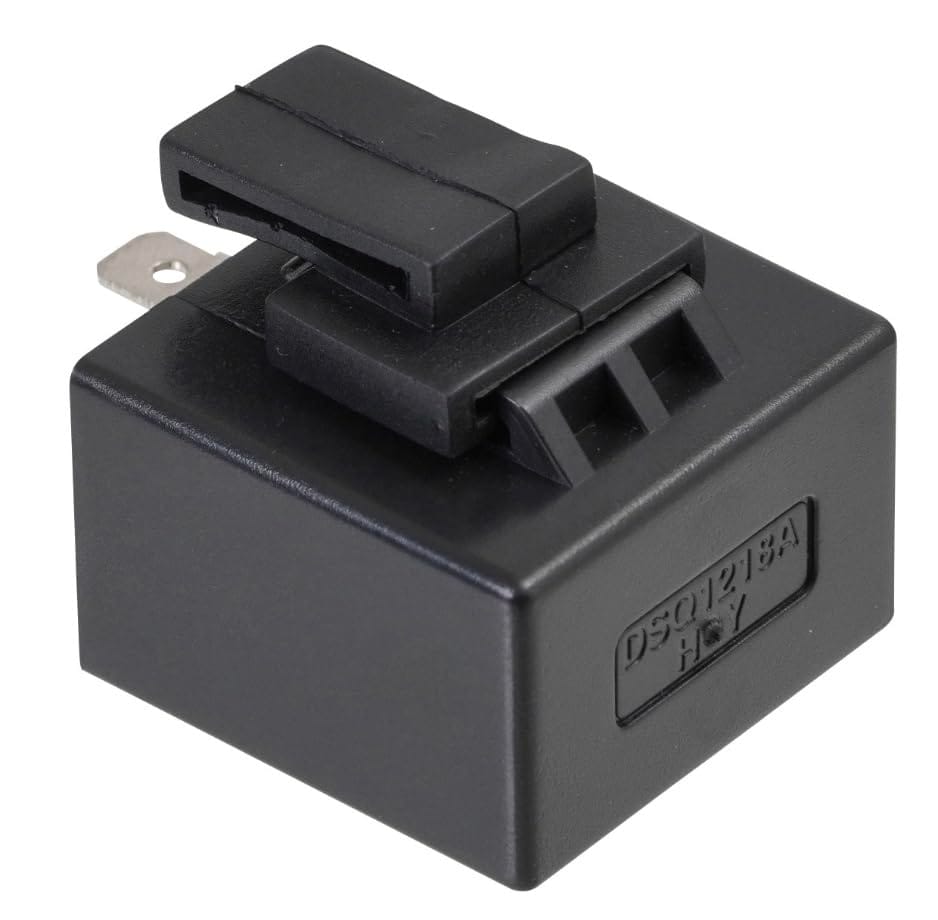 12V LED 対応 IC ウインカー ウィンカー りれー フラッシャー 2ピン ハーレー バイク 二輪車 DC12V 10W×2+3.4W 34×22×34mm