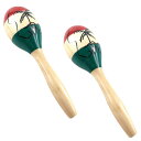 RYOHIN Lab.(良品ラボ) マラカス 楽器 カラオケ かわいい Maracas 木製 2本組